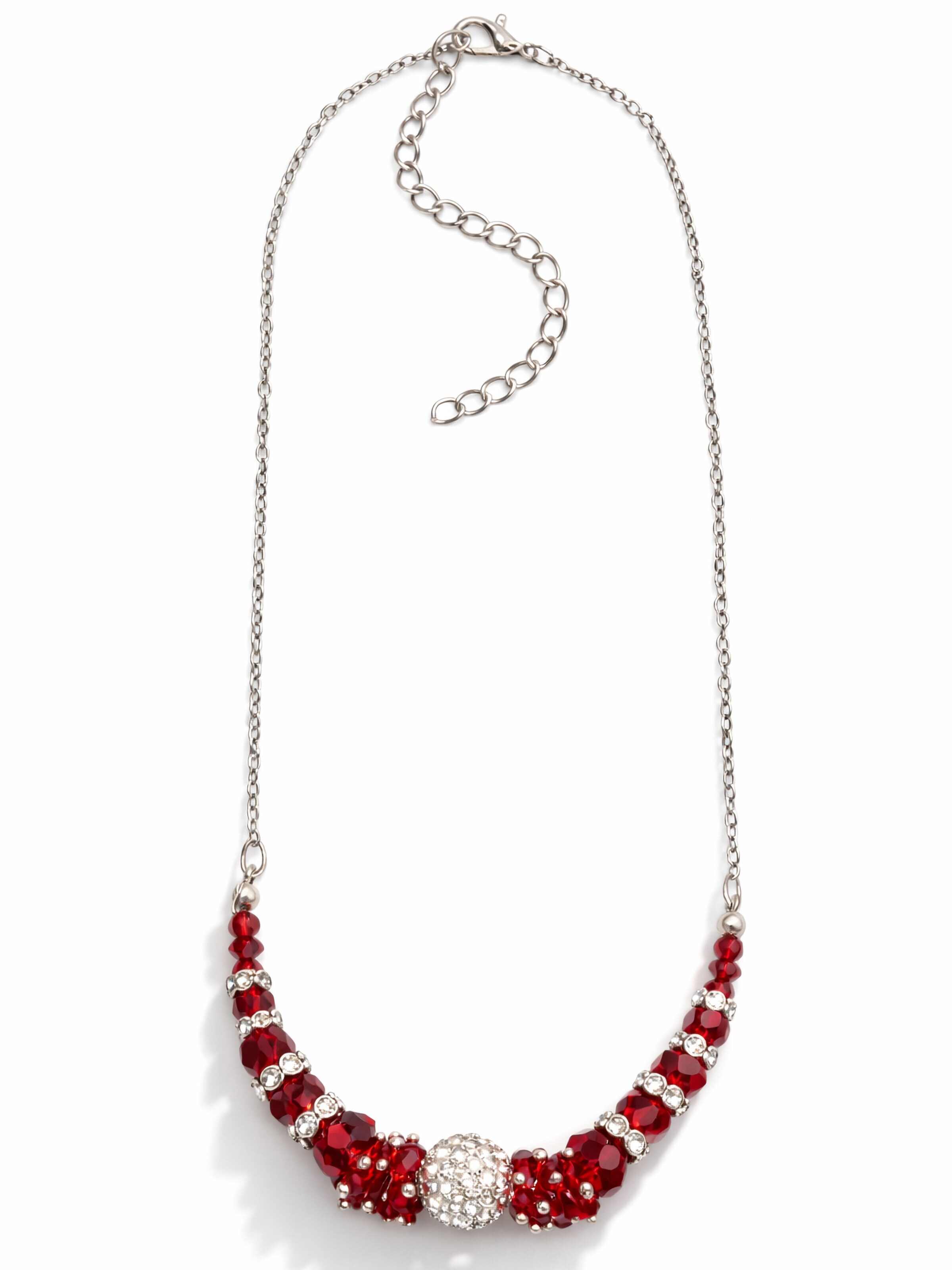 COLLEZIONE ALESSANDRO Necklace 'Miriam' in Red: front