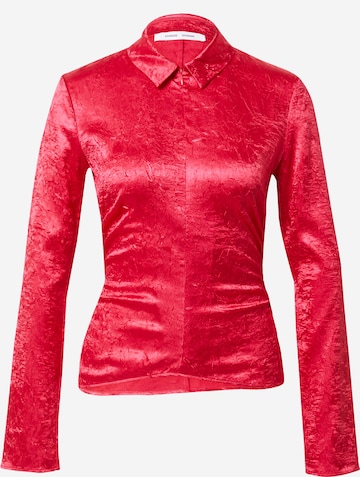 Samsøe Samsøe - Blusa 'Ivana' em vermelho: frente