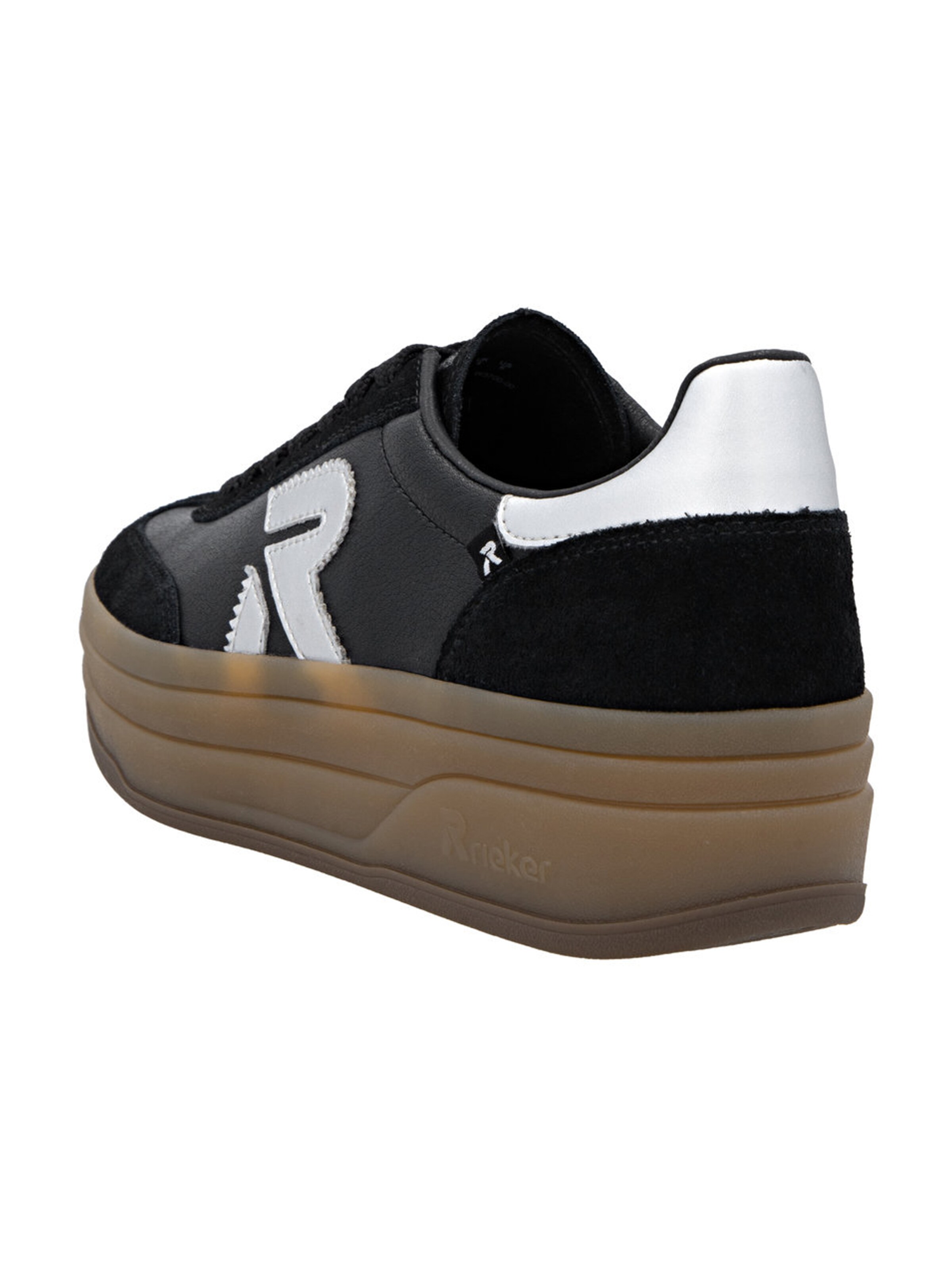 Rieker Sport Platform trainers in Black