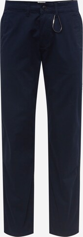 ESPRIT Regular Chino Pants in Blue: front