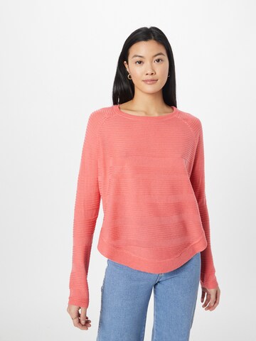 ONLY Sweater 'Caviar' in Orange: front