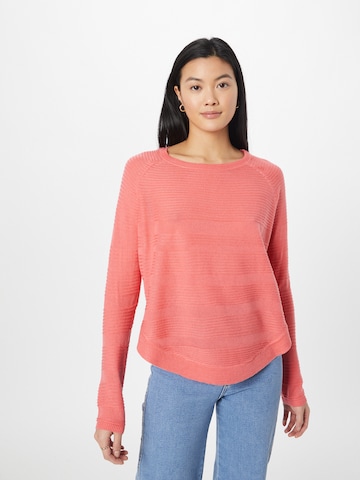 ONLY Sweater 'Caviar' in Orange: front