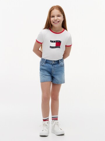Tricou de la TOMMY HILFIGER pe alb