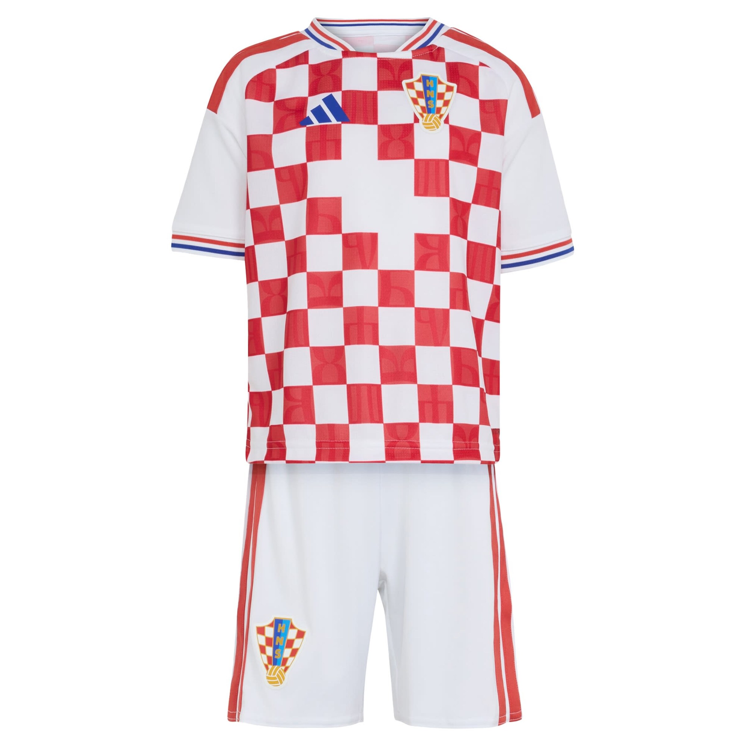 ADIDAS PERFORMANCERegular Fit Sportski komplet 'Kroatien 26' - bijela boja: prednji dio
