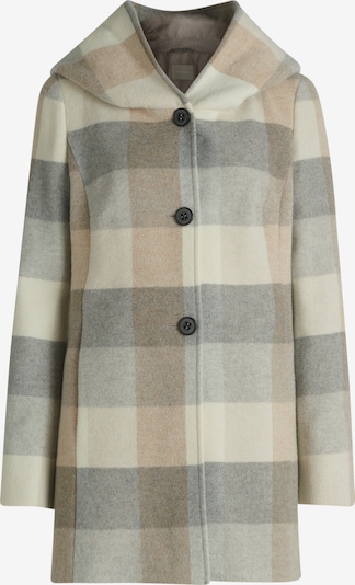 Palton de primăvară-toamnă Amber & June pe bej / crem / gri / gri amestecat, Vizualizare produs