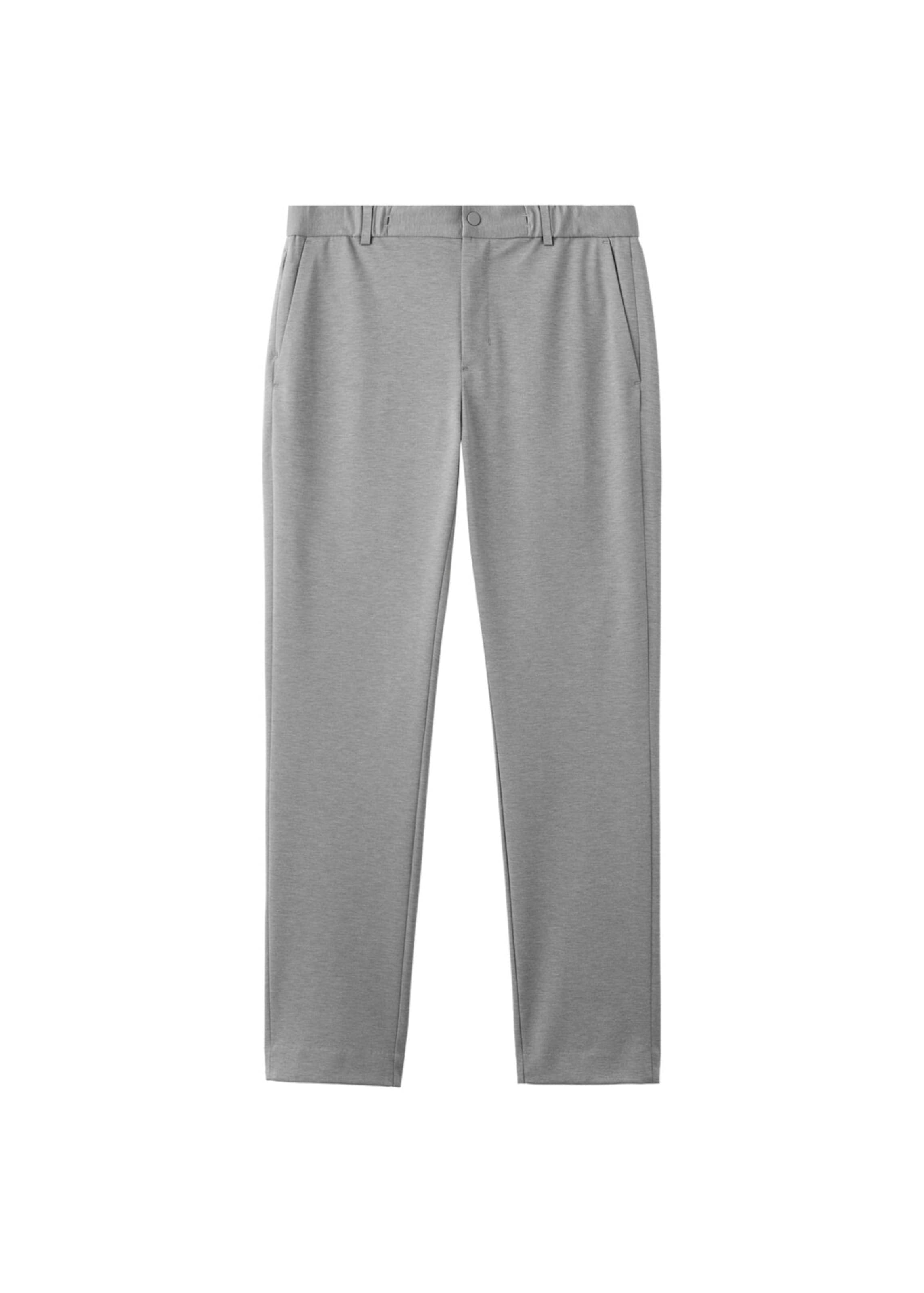 MANGO MAN Regular Hose 'Eugene' in Grau: Vorderseite