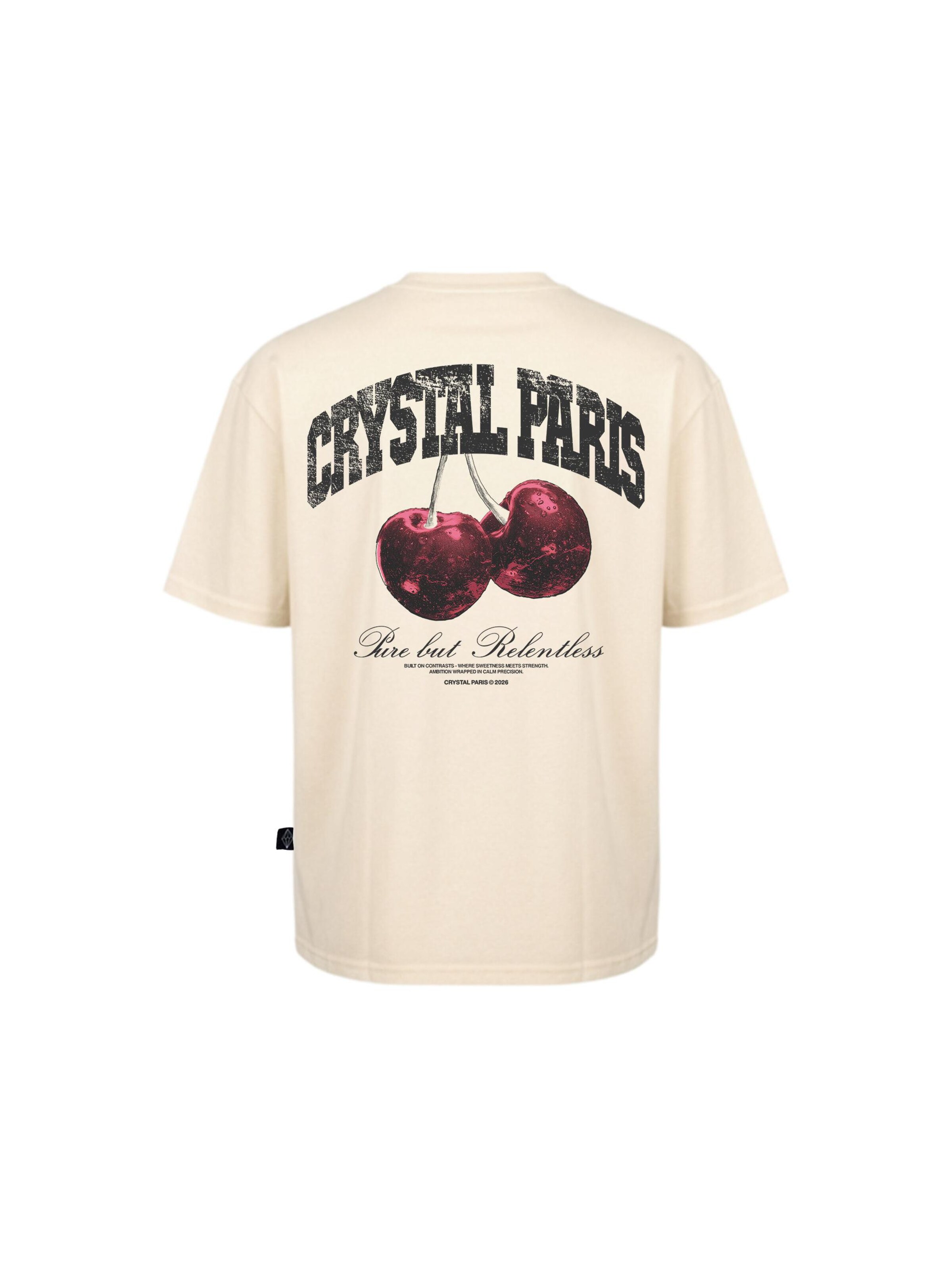 Crystal Paris Shirt 'Relentless'‌‌‌‌‌‌‌‌‌‌ in Weiß