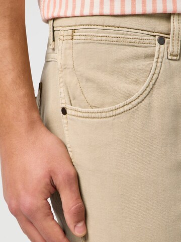 WRANGLER Regular Chino 'GREENSBORO TIMBERWOLF' in Beige