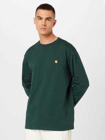 Maglietta 'Chase' di Carhartt WIP in verde: frontale