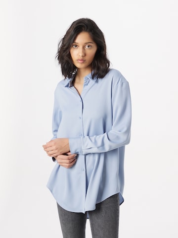 Calvin Klein - Blusa en azul: frente