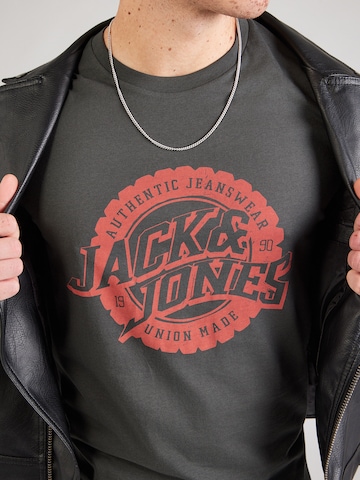 T-Shirt 'JPRBLUBARON' Jack & Jones Premium en marron
