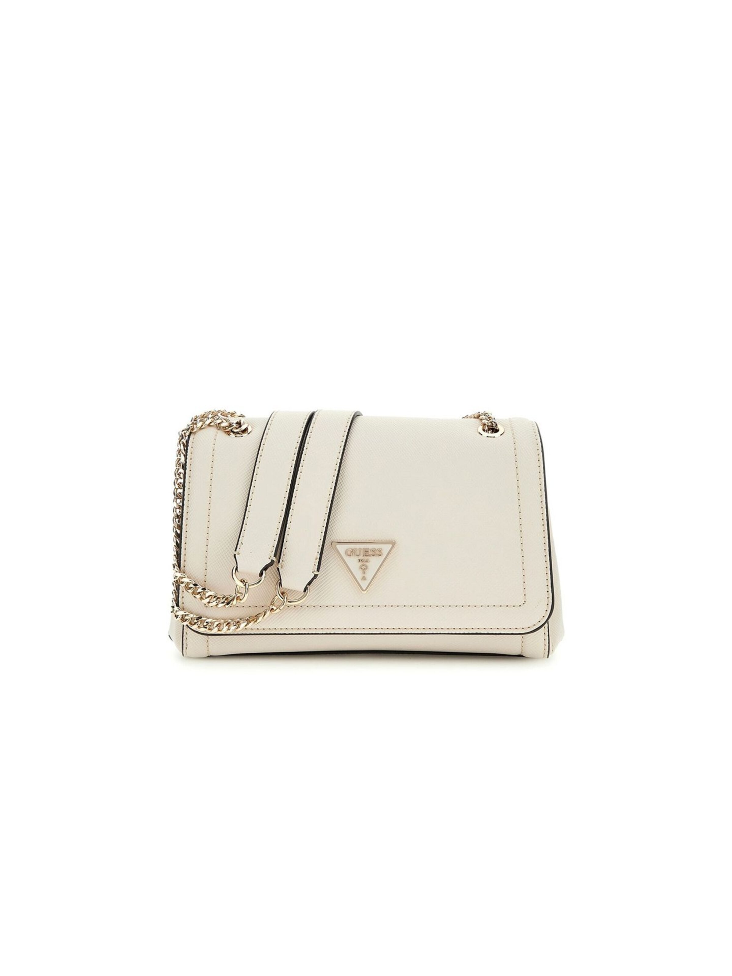 Sac bandoulière 'Guess Crossbody Bag Bone' GUESS en beige : devant