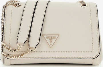 Sac bandoulière 'Guess Crossbody Bag Bone' GUESS en beige : devant