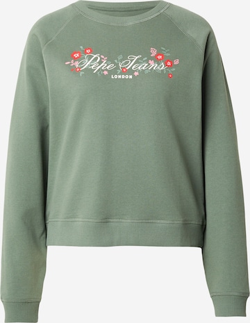Pepe Jeans Bluzka sportowa w kolorze zielony: przód