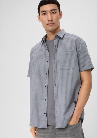 Coupe regular Chemise s.Oliver en bleu : devant