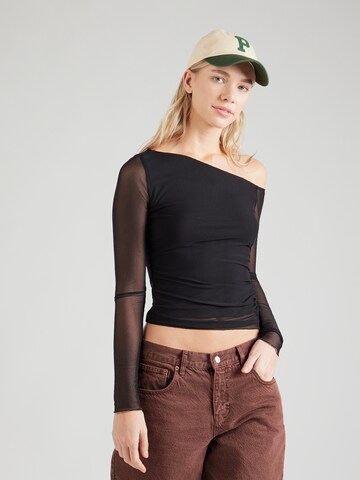 ABOUT YOU - Camisa 'Laila' em preto: frente