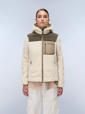 NAPAPIJRIFlis jakna 'Yupik' - bež boja: prednji dio