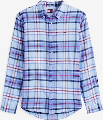 Tommy Jeans - Camisa em azul: frente