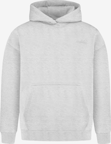 Veste de survêtement Smilodox en gris : devant