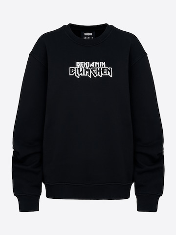 ABOUT YOU x StayKid Sweatshirt 'TÖRÖÖÖ' i svart: framsida