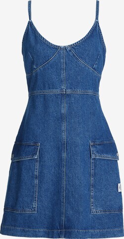 Calvin Klein Jeans Mekko värissä sininen: edessä