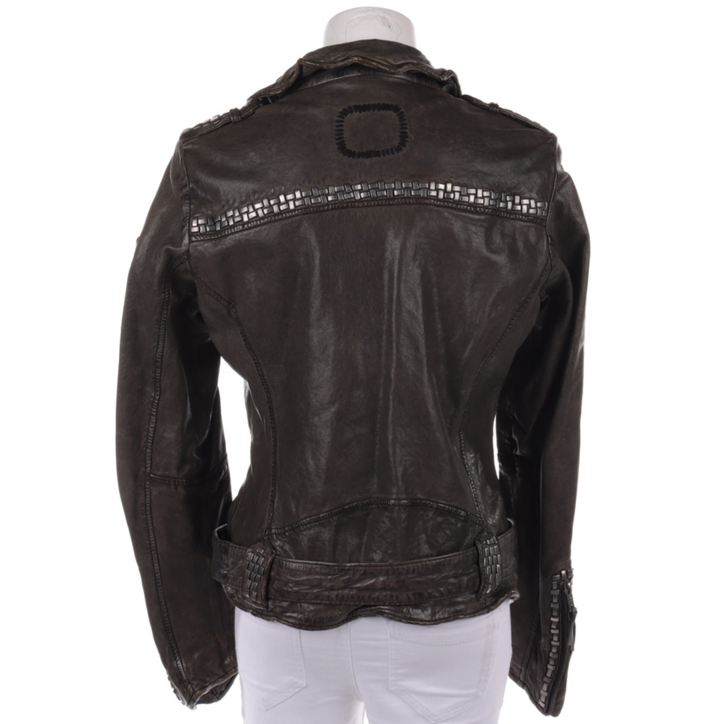 k&amp;ö tigha lederjacke damen rot