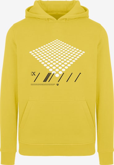 ABOUT YOU x XBOX Sweatshirt 'X Power' in limone / schwarz / weiß, Produktansicht