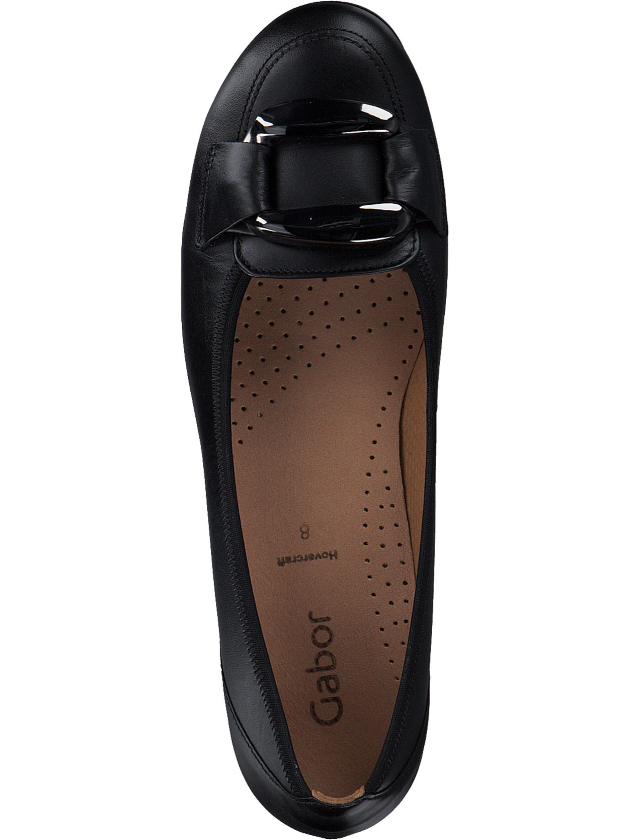 GABOR Ballet Flats in Black