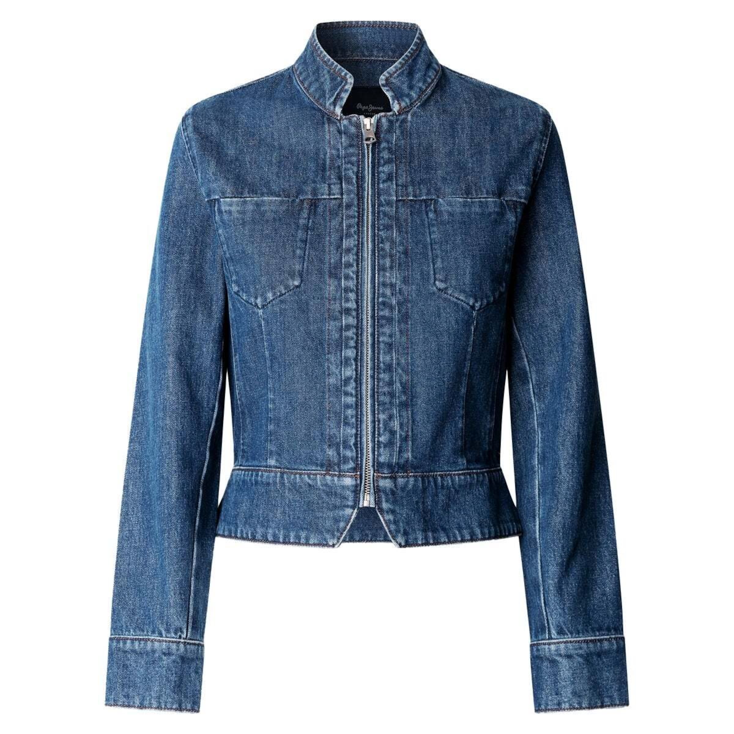 Pepe Jeans - Chaqueta de entretiempo 'Carla' en azul: frente