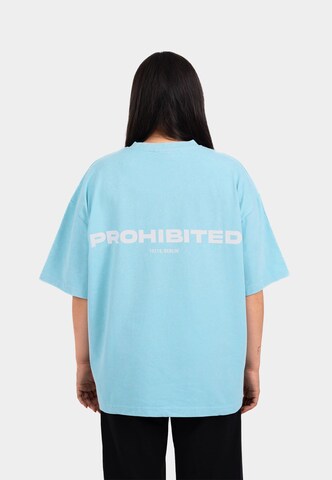 Prohibited Shirt in Blauw