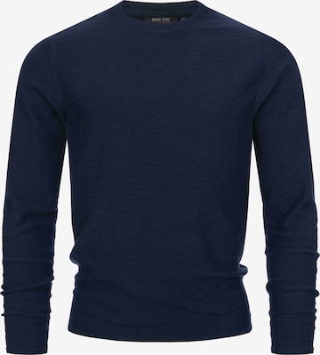 Pull-over ' Macedonio ' INDICODE JEANS en bleu : devant