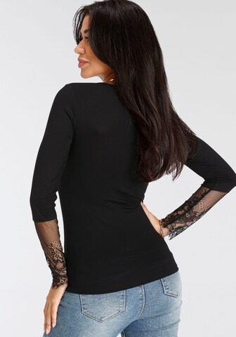 MELROSE Shirt in Schwarz