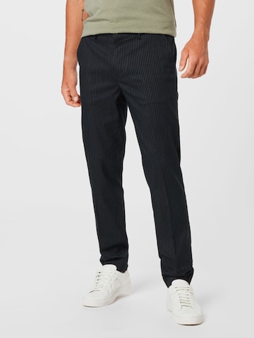 juoda SCOTCH & SODA Prigludęs „Chino“ stiliaus kelnės 'MOTT': priekis