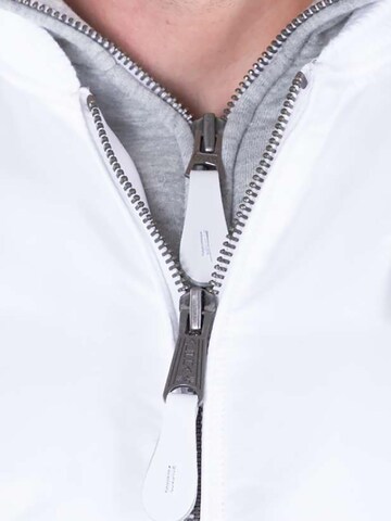 ALPHA INDUSTRIES Between-Season Jacket 'MA-1 D-Tec SE' in White