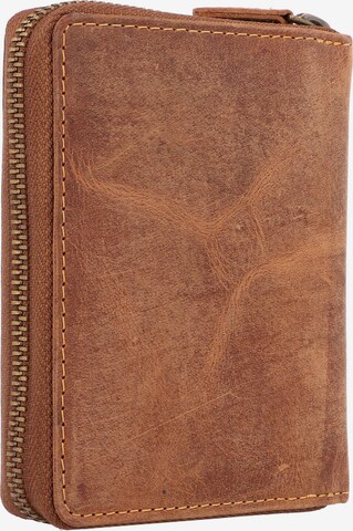 GREENBURRY Wallet 'Vintage 821A Sternzeichen' in Brown