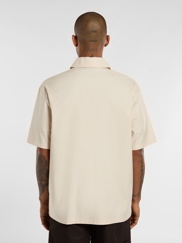 DICKIES Regular fit Button Up Shirt 'Ranch' in Beige