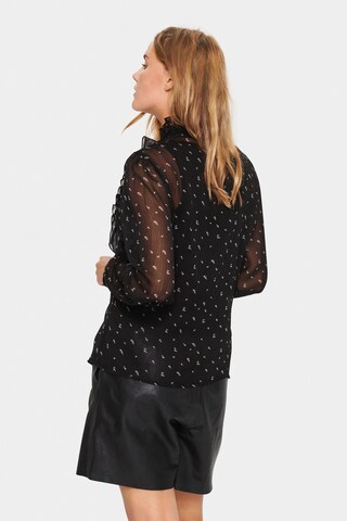 SAINT TROPEZ - Blusa 'Lilja' en negro