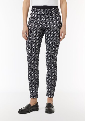 COMMA - Slimfit Pantalón en azul: frente