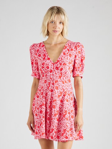 TOPSHOP - Vestido de verano en rojo: frente