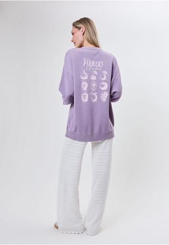 OH APRIL Sweatshirt in Purple