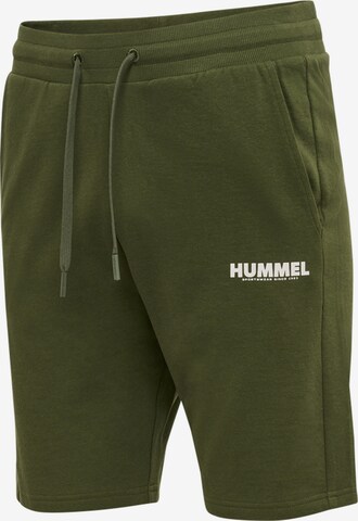 Regular Pantalon de sport 'Legacy' Hummel en vert
