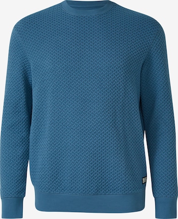 s.Oliver Sweatshirt in Blauw: voorkant
