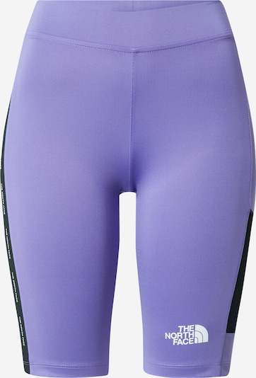 THE NORTH FACE Pantalon de sport en violet clair / noir / blanc, Vue avec produit
