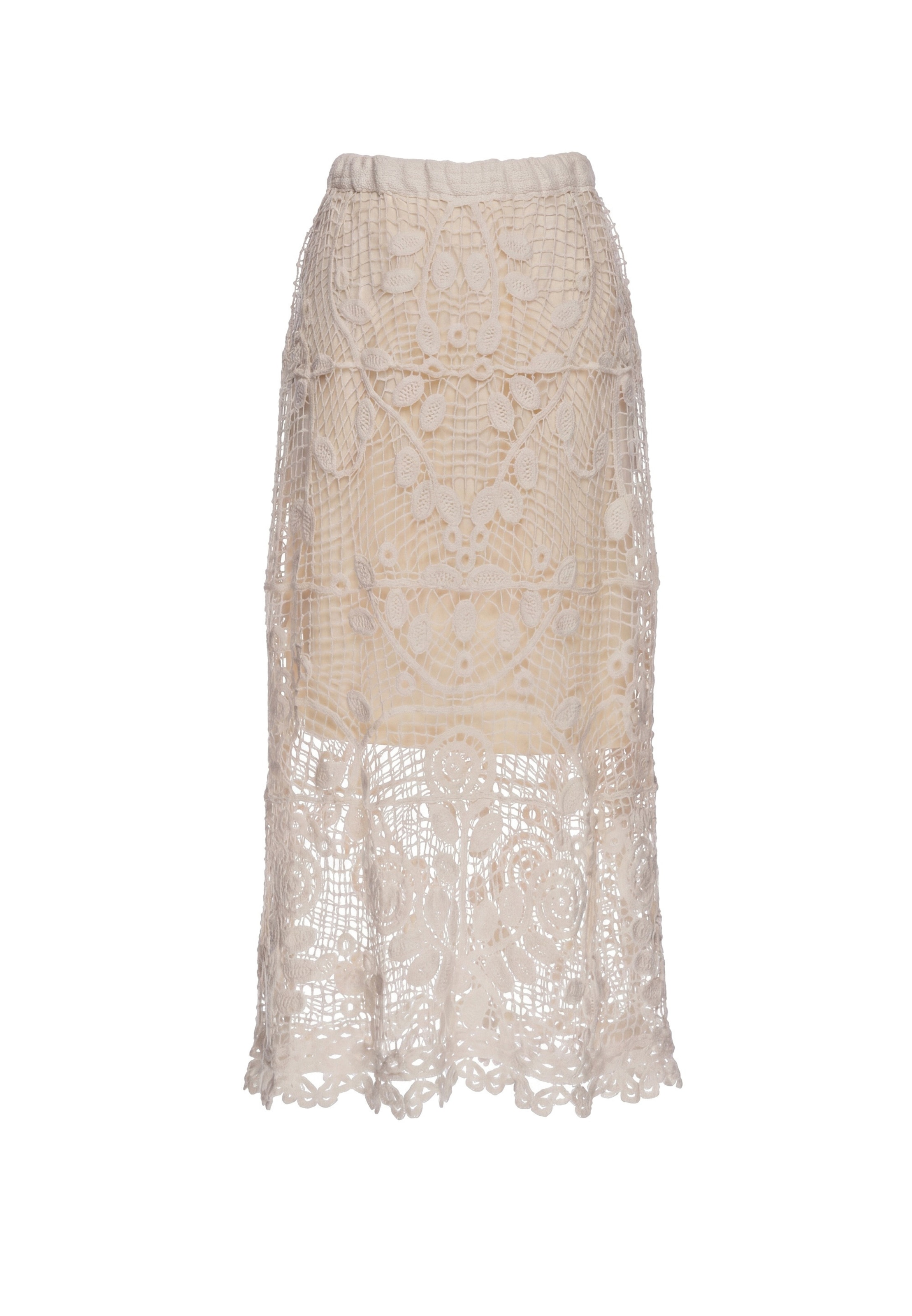 usha FESTIVAL Skirt in Beige: front