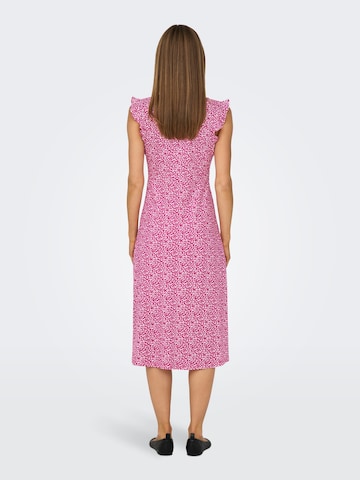 ONLY Kleid 'MAY' in Pink