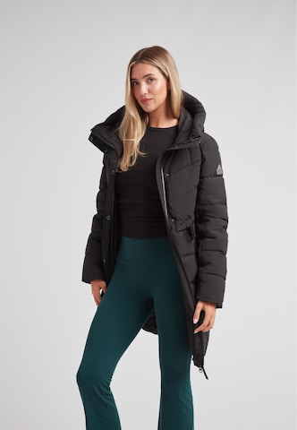 Manteau d’hiver 'Diamond' JACK1T en noir