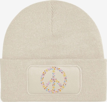 Youth Designz Mütze 'Peace' in Beige: Vorderseite