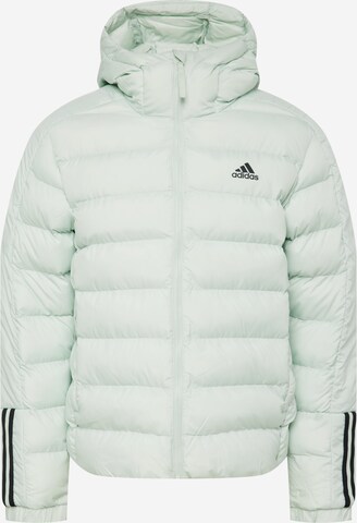 ADIDAS SPORTSWEAR Outdoorjas 'Itavic 3-Stripes Midweight ' in Groen: voorkant