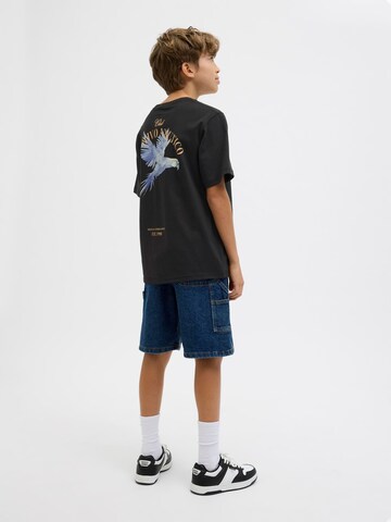 Jack & Jones Junior Shirt in Zwart: voorkant