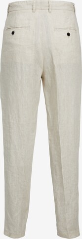 JACK & JONES - Tapered Pantalón plisado 'Bill Theo' en beige